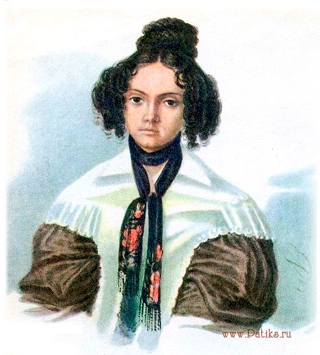 Жена-декабристка Мария Волконская